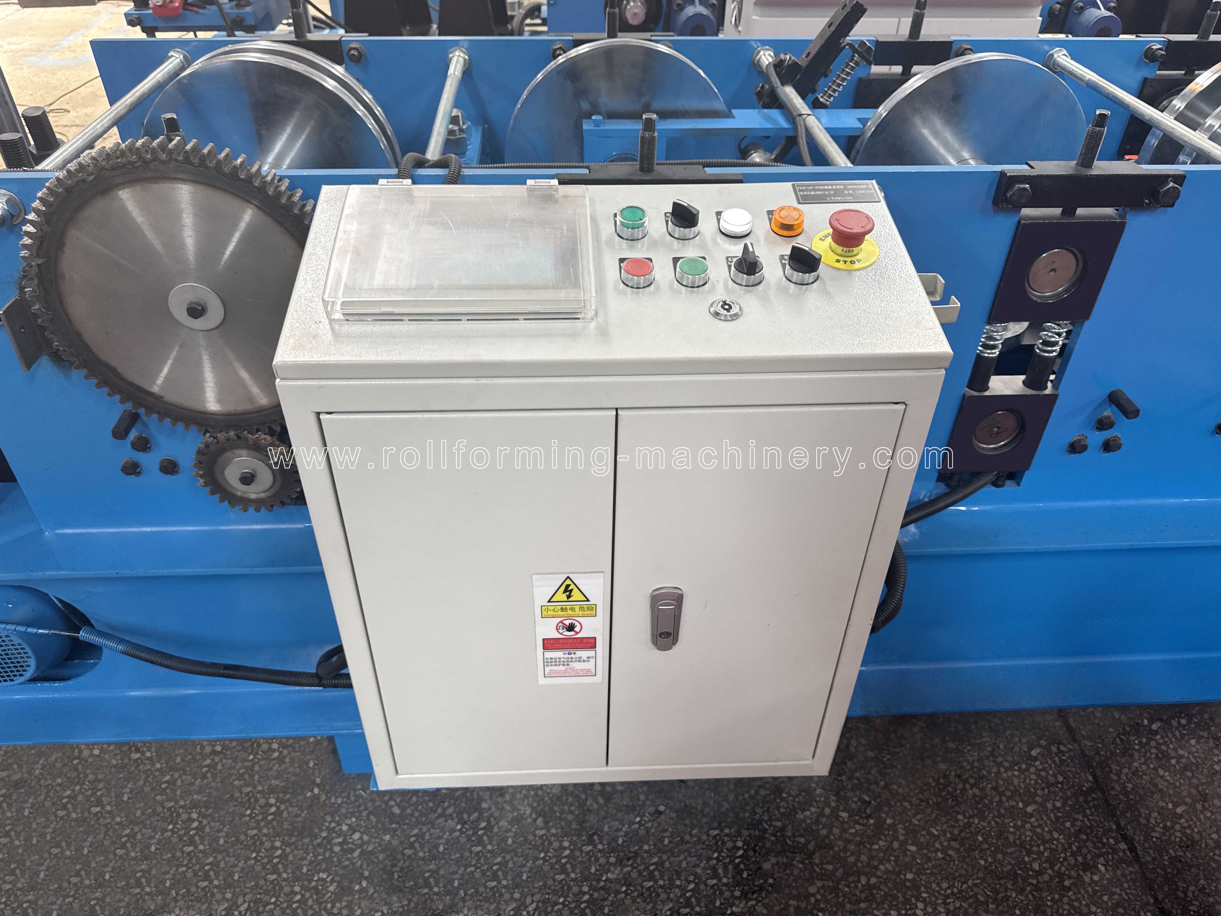 Gabinete de controle do PLC