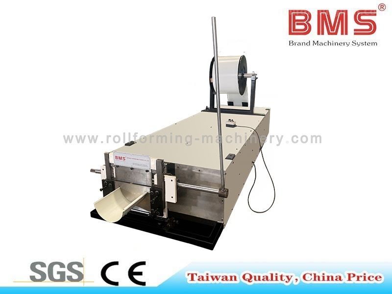 Máquina de formação de rolagem de calha portátil