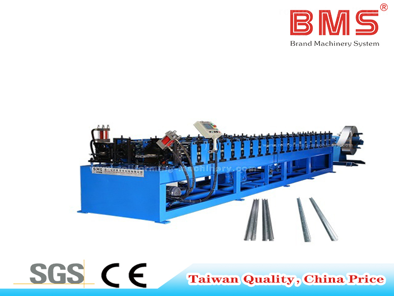 Máquina formadora de rolos de estrutura de paletes de aço profissional (2 em 1)